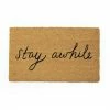 Sonoma Goods For Life® Stay Awhile 18'' X 30'' Coir Doormat