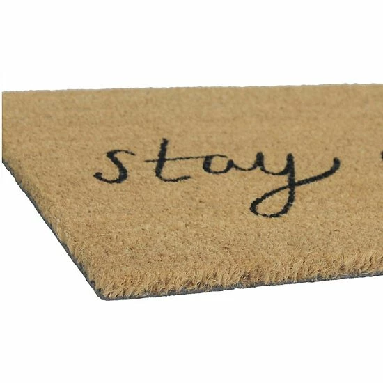 Sonoma Goods For Life® Stay Awhile 18'' X 30'' Coir Doormat 4 Sonoma Goods For Life® Stay Awhile 18'' X 30'' Coir Doormat - Image 2