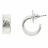 Women's Sonoma Goods For Life® Mini J Hoop Earrings