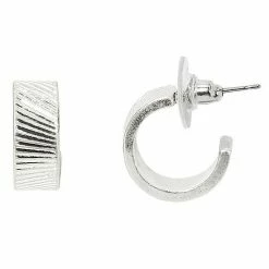 Women's Sonoma Goods For Life® Mini J Hoop Earrings