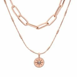 Sonoma Goods For Life® Double Layer Link Nickel Free Necklace