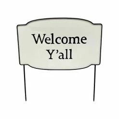 Sonoma Goods For Life® Welcome Y'All Garden Stake