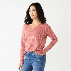 Women's Sonoma Goods For Life® Everyday V-Neck Long Sleeve Tee Black Scatter Floral 31 Women's Sonoma Goods For Life® Everyday V-Neck Long Sleeve Tee Black Scatter Floral -Sonoma Goods For Life shop unnamed file 127