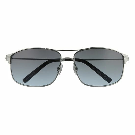 Men's Sonoma Goods For Life® 58mm Metal Navigator Sunglasses Black 5 Men's Sonoma Goods For Life® 58mm Metal Navigator Sunglasses Black - Image 3