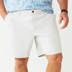 Big & Tall Sonoma Goods For Life® Regular-Fit Flex Flat-Front Shorts Light Khaki -Sonoma Goods For Life shop unnamed file 12780