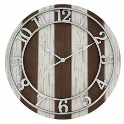 Sonoma Goods For Life® Two Tone Wall Clock