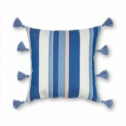 Sonoma Goods For Life® Woven Stripe Tassel Indoor Outdoor Throw Pillow