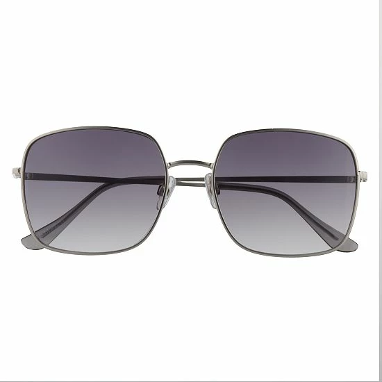 Women's Sonoma Goods For Life® 58mm Large Metal Square Sunglasses Gold 4 Women's Sonoma Goods For Life® 58mm Large Metal Square Sunglasses Gold - Image 2