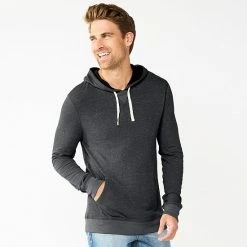Men's Sonoma Goods For Life® Double-Knit Hoodie Teal Stripe -Sonoma Goods For Life shop unnamed file 1288