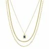 Sonoma Goods For Life® Recycled Layered Simulated Lapis Pendant Necklace Silver Tone -Sonoma Goods For Life shop unnamed file 12881