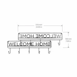 Sonoma Goods For Life® Welcome Home 5-Hook Wall Decor -Sonoma Goods For Life shop unnamed file 12890