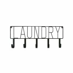 Sonoma Goods For Life® Laundry 5-Hook Wall Decor