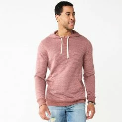 Men's Sonoma Goods For Life® Double-Knit Hoodie Teal Stripe -Sonoma Goods For Life shop unnamed file 1291