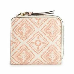 Sonoma Goods For Life® Zip Around Wallet Geo Beige