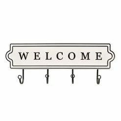 Sonoma Goods For Life® Welcome 4-hook Wall Decor