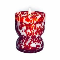 Sonoma Goods For Life® 12-oz. Spiced Holly Berry Speckled Pedestal Candle Table Decor