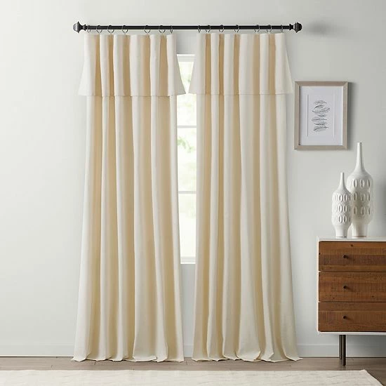 Sonoma Goods For Life® Reeve Valance Ivory 3 Sonoma Goods For Life® Reeve Valance Ivory