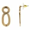 Sonoma Goods For Life® Gold Tone Grooved Figure Eight Drop Earrings 2 Sonoma Goods For Life® Gold Tone Grooved Figure Eight Drop Earrings -Sonoma Goods For Life shop unnamed file 13068