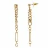 Sonoma Goods For Life® Asymmetrical Chain Linear Drop Earrings