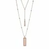 Sonoma Goods For Life® Casted Filigree Nickel Free Rectangle Hi Lo Necklace -Sonoma Goods For Life shop unnamed file 13091