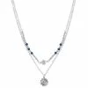 Sonoma Goods For Life® 2 Row Blue Beaded Radial Starburst Pendant Necklace -Sonoma Goods For Life shop unnamed file 13092