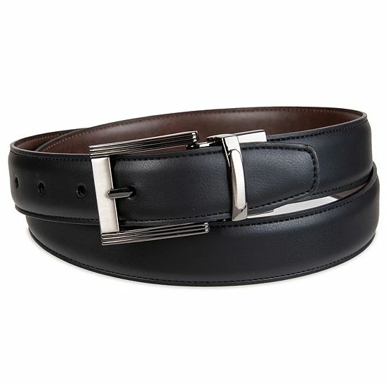 Sonoma Goods For Life® Reversible Stitch-Edge Faux-Leather Belt Black Brown 8 Sonoma Goods For Life® Reversible Stitch-Edge Faux-Leather Belt Black Brown - Image 6