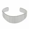 Sonoma Goods For Life® Silver Tone Wavy Textured Chunky Cuff Bracelet