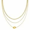 Sonoma Goods For Life® Gold Tone Multi Chain Orange Resin Link Necklace -Sonoma Goods For Life shop unnamed file 13144