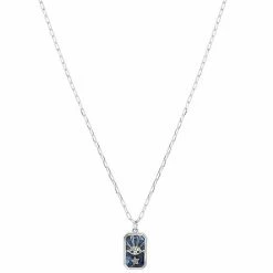 Sonoma Goods For Life® Blue Inlay With Evil Eye Pendant Necklace
