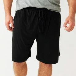Big & Tall Sonoma Goods For Life® Lush Luxe Sleep Shorts Black 9 Big & Tall Sonoma Goods For Life® Lush Luxe Sleep Shorts Black -Sonoma Goods For Life shop unnamed file 13176