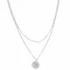 Sonoma Goods For Life® 2 Row Etched Stars Coin Pendant Necklace -Sonoma Goods For Life shop unnamed file 13178