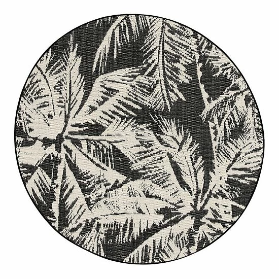 Sonoma Goods For Life® Indoor Outdoor Palm Area Rug Green 5 Sonoma Goods For Life® Indoor Outdoor Palm Area Rug Green - Image 3