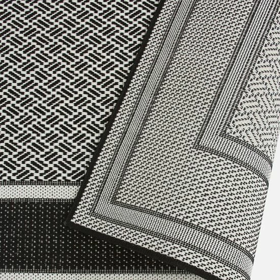 Sonoma Goods For Life® Framed Border Indoor Outdoor Area And Throw Rug Teal 6 Sonoma Goods For Life® Framed Border Indoor Outdoor Area And Throw Rug Teal - Image 4