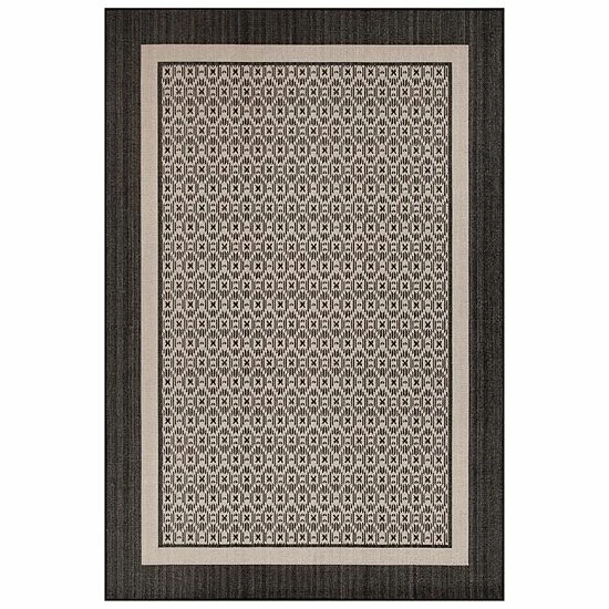 Sonoma Goods For Life® Framed Border Indoor Outdoor Area And Throw Rug Teal 11 Sonoma Goods For Life® Framed Border Indoor Outdoor Area And Throw Rug Teal - Image 9