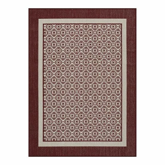 Sonoma Goods For Life® Framed Border Indoor Outdoor Area And Throw Rug Teal 13 Sonoma Goods For Life® Framed Border Indoor Outdoor Area And Throw Rug Teal - Image 11