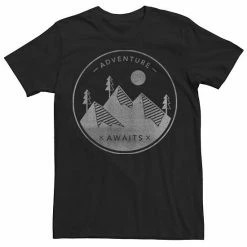 Men's Sonoma Goods For Life® Adventure Awaits Mountain Range Tee Black