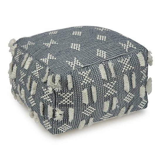 Sonoma Goods For Life® Santos Indoor Outdoor Woven Square Pouf 3 Sonoma Goods For Life® Santos Indoor Outdoor Woven Square Pouf