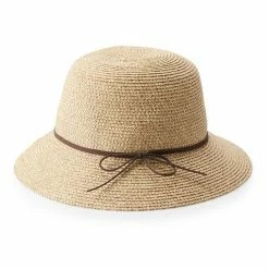 Women's Sonoma Goods For Life® Packable Cloche Hat With Faux Suede Trim Brown -Sonoma Goods For Life shop unnamed file 13367