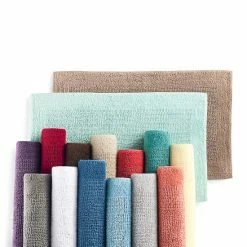 Sonoma Goods For Life® Cotton Reversible Solid Border Bath Rug Desertrose -Sonoma Goods For Life shop unnamed file 1339