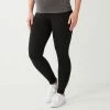 Maternity Sonoma Goods For Life® Full Belly Panel Leggings Black -Sonoma Goods For Life shop unnamed file 13391