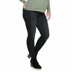 Maternity Sonoma Goods For Life® Over-The-Belly Jeggings Black -Sonoma Goods For Life shop unnamed file 13409