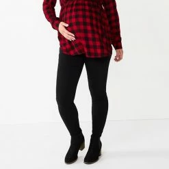 Maternity Sonoma Goods For Life® Over-The-Belly Jeggings Black -Sonoma Goods For Life shop unnamed file 13414