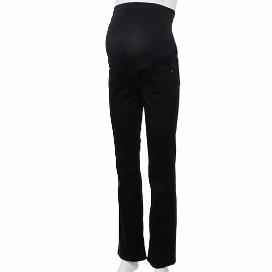 Maternity Sonoma Goods For Life® Over-The-Belly Bootcut Jeans Medium Wash 5 Maternity Sonoma Goods For Life® Over-The-Belly Bootcut Jeans Medium Wash - Image 3