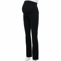 Maternity Sonoma Goods For Life® Over-the-Belly Bootcut Yoga Pants Black -Sonoma Goods For Life shop unnamed file 13465