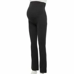 Maternity Sonoma Goods For Life® Over-the-Belly Bootcut Yoga Pants Black -Sonoma Goods For Life shop unnamed file 13466