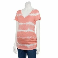 Maternity Sonoma Goods For Life® Essential V-Neck Tee White -Sonoma Goods For Life shop unnamed file 13479