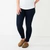Maternity Sonoma Goods For Life® Over-the-Belly Clean-Hem Jeggings Destructed Medium Wash -Sonoma Goods For Life shop unnamed file 13488