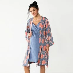 Maternity Sonoma Goods For Life® Nursing Nightgown & Robe Set Grey Animal 33 Maternity Sonoma Goods For Life® Nursing Nightgown & Robe Set Grey Animal -Sonoma Goods For Life shop unnamed file 13512