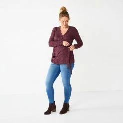 Maternity Sonoma Goods For Life® Nursing Wrap Top Beaufort Blue -Sonoma Goods For Life shop unnamed file 13544