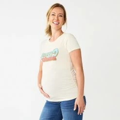 Maternity Sonoma Goods For Life® Fitted Crewneck Graphic Tee Grateful Mama -Sonoma Goods For Life shop unnamed file 13584